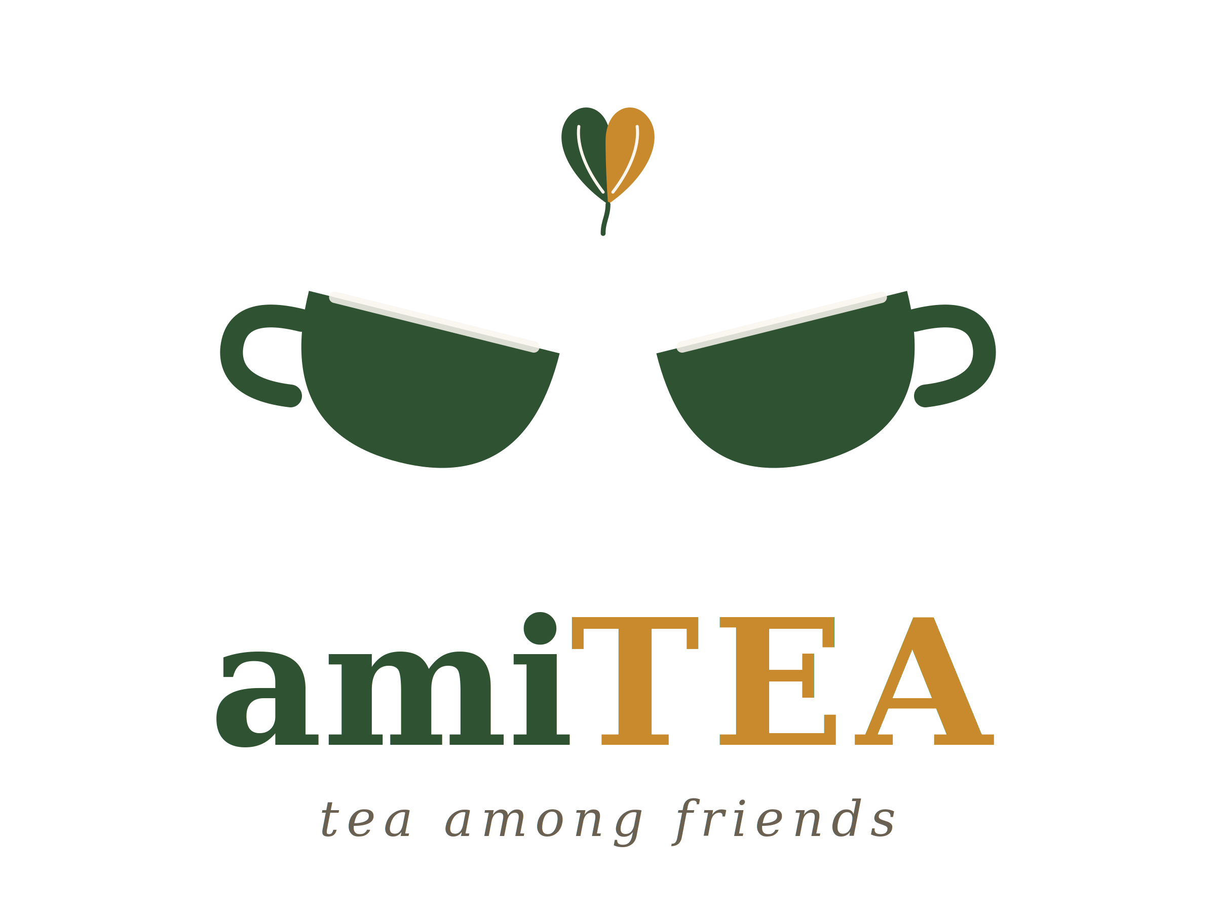 amiTEA clinking cups logo